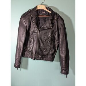 Wilson's thinsulate Leather zip up Jacket Size Large